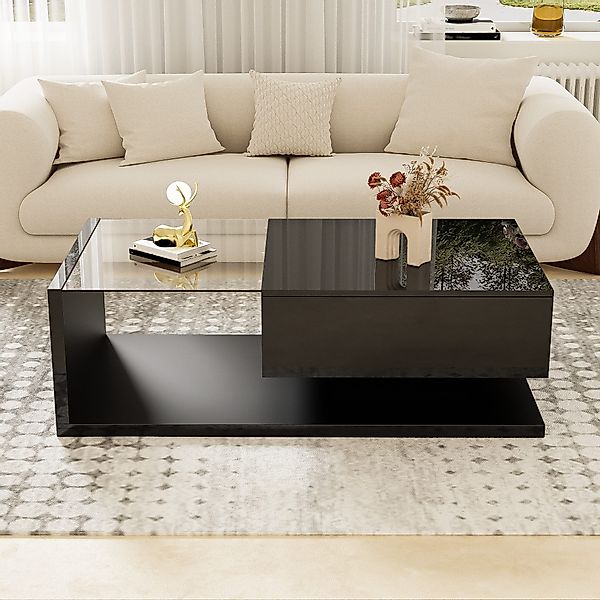 Celya Couchtisch Beistelltische, Couchtische mit Glas günstig online kaufen