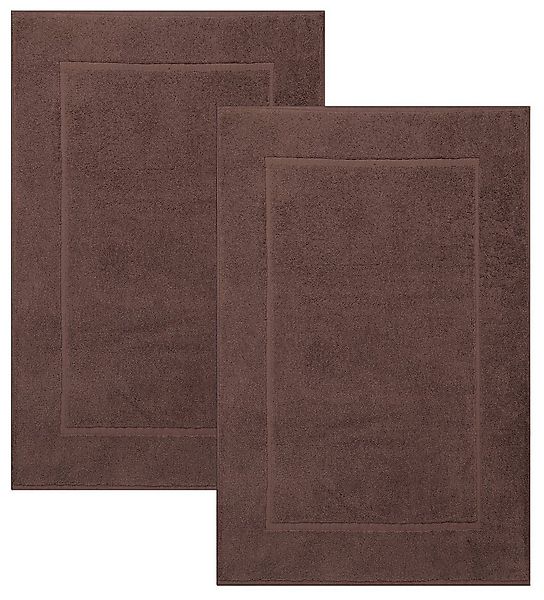 Betz Badematte 2 Stück Badvorleger Premium Badteppich Größe 50x70 cm, unbes günstig online kaufen