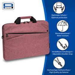 PEDEA Laptoptasche FASHION, Umhängetasche mit dicken günstig online kaufen