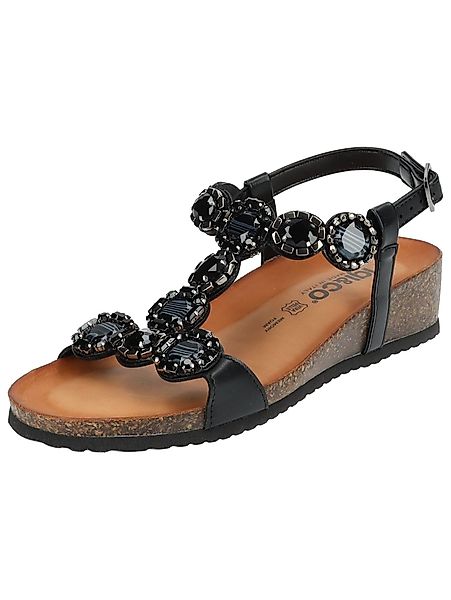 IGI & CO Zehensteg Leder/Synthetik Riemchensandalette günstig online kaufen