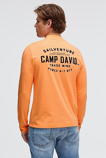 CAMP DAVID Rundhalsshirt aus Baumwolle günstig online kaufen