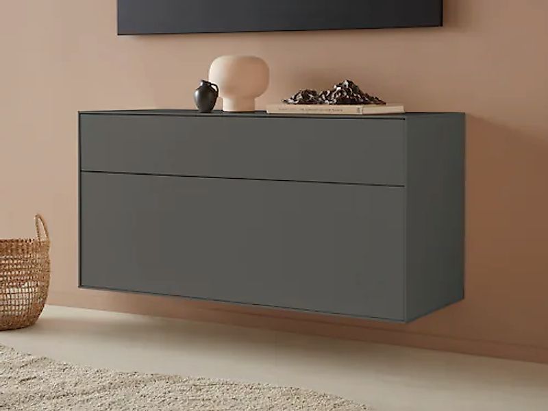 LeGer Home by Lena Gercke Lowboard »Essentials«, Breite: 112 cm, MDF lackie günstig online kaufen