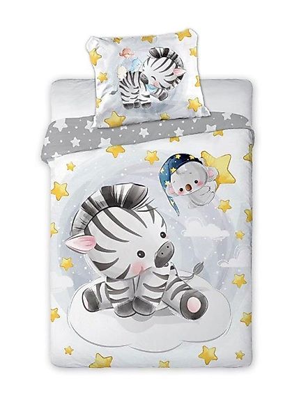 texpot Bettwäsche Kinderbettwäsche Zebra bedruckt Garnitur, günstig online kaufen