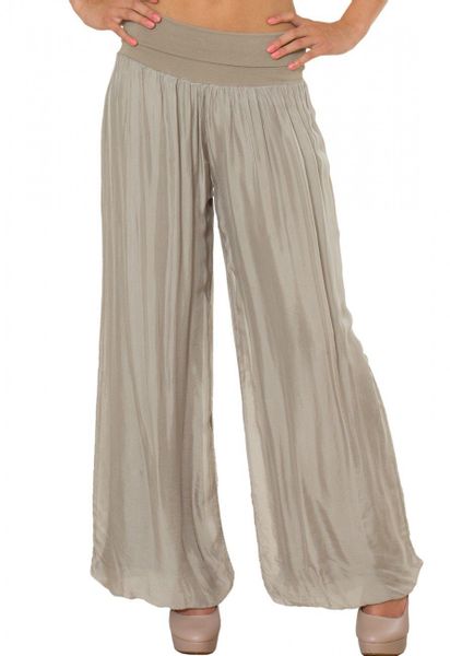 Caspar Palazzohose KHS010 elegante Damen Hose günstig online kaufen