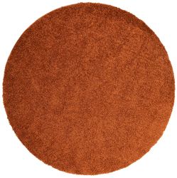 my home Teppich "Viva Teppich rund" rund 45 mm Höhe Uni-Farben, einfarbig, günstig online kaufen