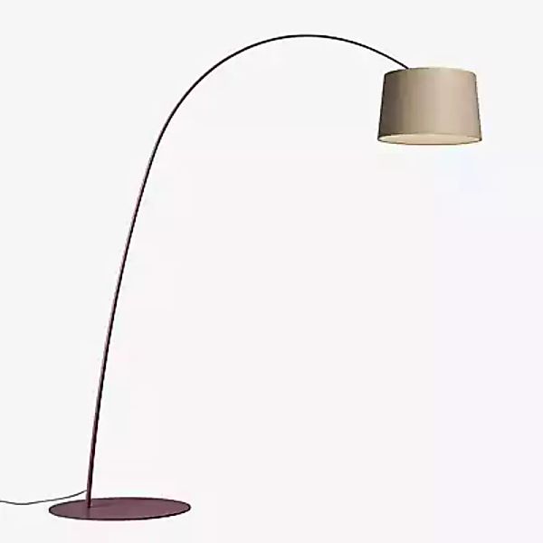 Foscarini Twiggy Wood Bogenleuchte LED, burgunder - eiche - MyLight günstig online kaufen