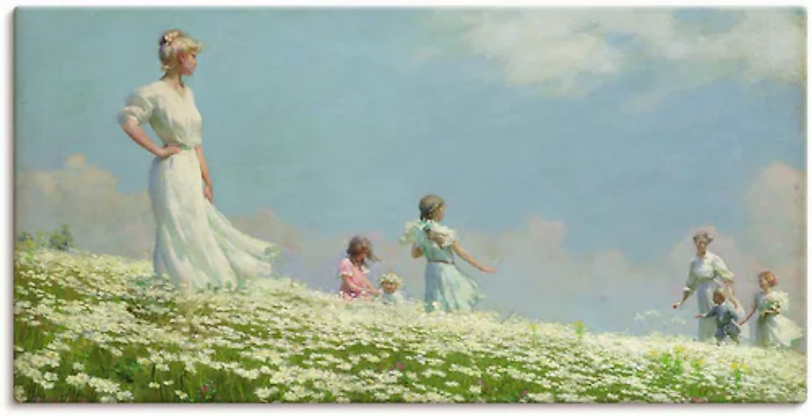Artland Wandbild »Sommer. 1906« Gruppen & Familien 1 Stk. tlg. als Leinwand günstig online kaufen