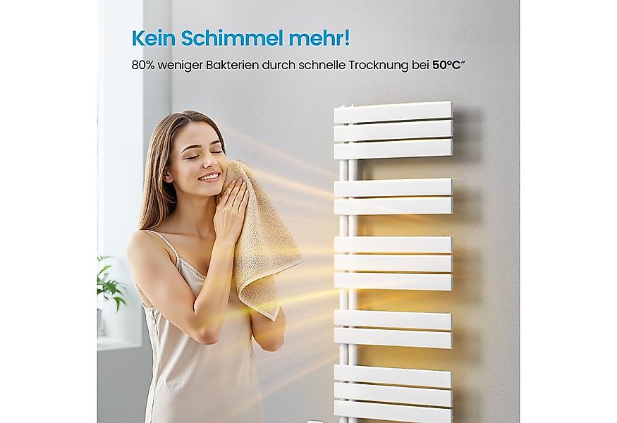MEYKOERS Badheizkörper Elektro Handtuchtrockner Mit Thermostat günstig online kaufen