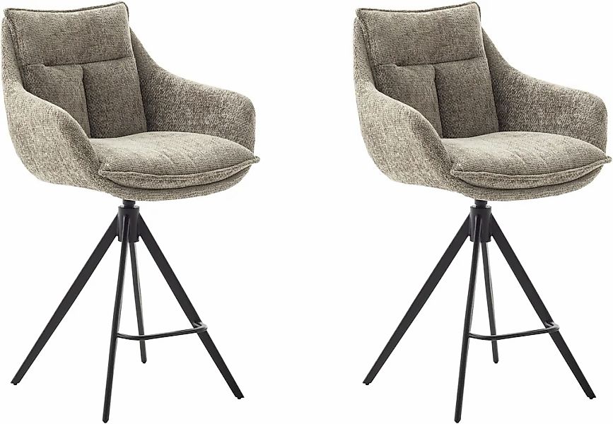 MCA furniture Bistrostuhl "Parker Tresenstuhl mit Armlehnen Tresenhocker", günstig online kaufen