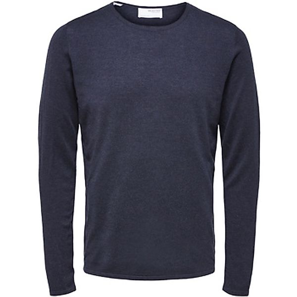 Selected  Sweatshirt Rocks Knit Crew Neck Dark Sapphire günstig online kaufen