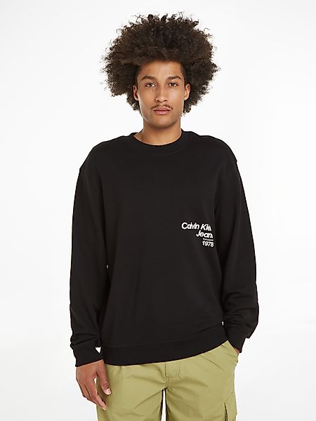 Calvin Klein Jeans Sweatshirt DIFFUSED LOGO günstig online kaufen