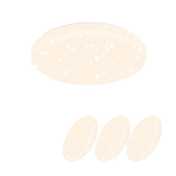 Nettlife LED Deckenleuchte Sternenhimmel Kinderzimmer 15W günstig online kaufen