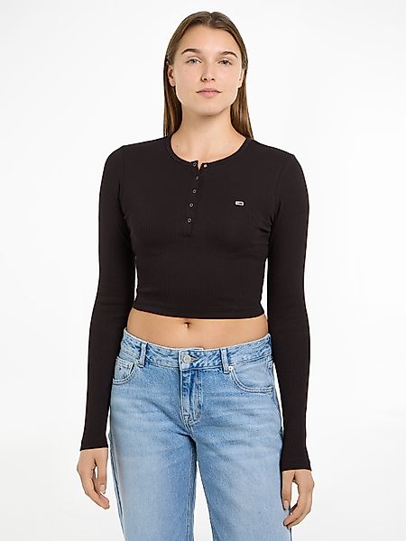 Tommy Jeans Langarmshirt TJW CRP HENLEY günstig online kaufen