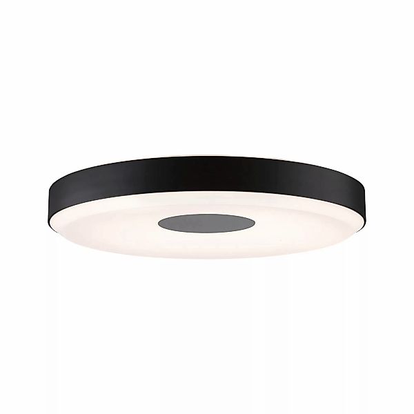 Paulmann Puric Pane II LED-Deckenlampe in Schwarz günstig online kaufen