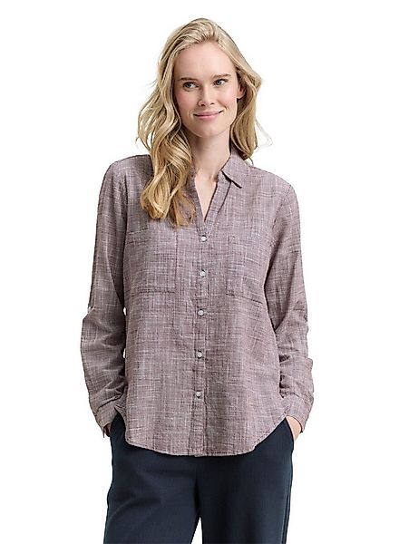 TOM TAILOR Langarmbluse mit Brusttaschen günstig online kaufen