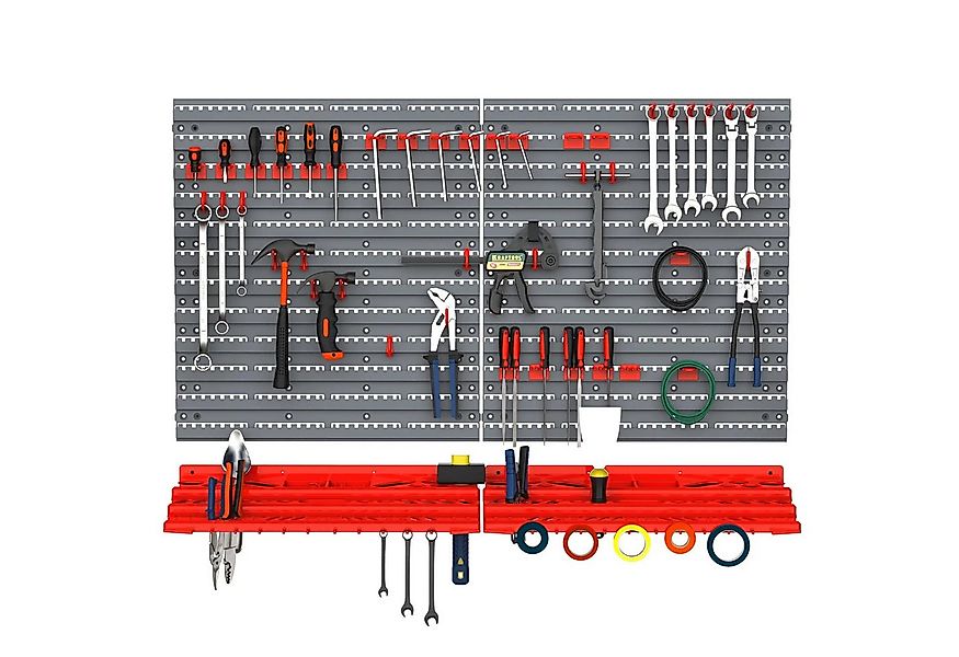 BlingBin Lochwand 54 tlg Werkzeughalter Werkzeuglochwand Wandregal Werkzeug günstig online kaufen