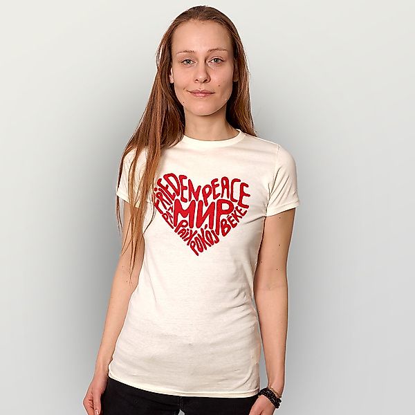 "Frieden " Frauen-t-shirt Von Earth Positiv günstig online kaufen