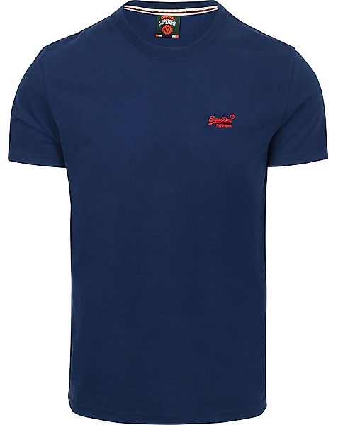 Superdry Essential T-Shirt Dunkelblau - Größe M günstig online kaufen