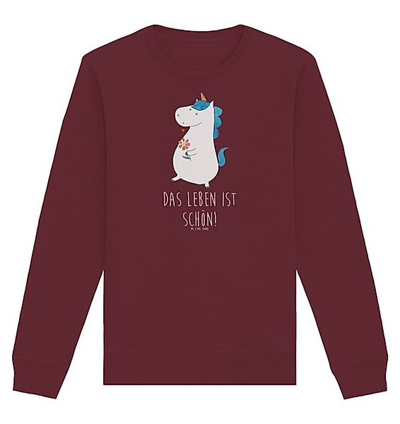 Mr. & Mrs. Panda Longpullover Größe M Einhorn Spaziergang - Burgundy - Gesc günstig online kaufen