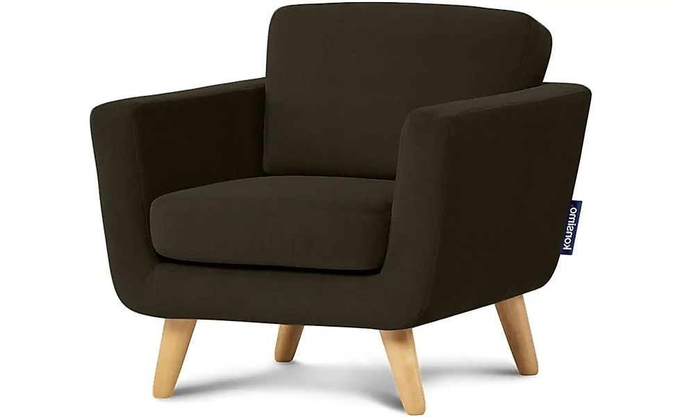 KONSIMO Sessel  Tagio ¦ braun ¦ Maße (cm): B: 86 H: 80 Polstermöbel > Sesse günstig online kaufen