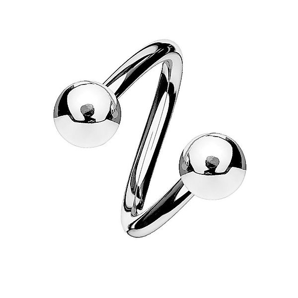 viva-adorno Piercing-Set Lippenpiercing Spirale Twist Labret günstig online kaufen