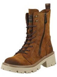 Mustang Shoes Schnürstiefelette "Mustang Shoes Stiefelette Lederimitat" günstig online kaufen