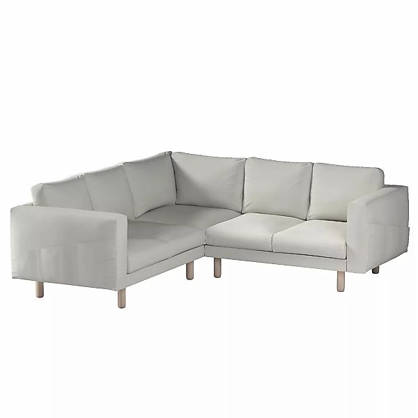 Bezug für Norsborg 4-Sitzer Ecksofa, mittelgrau, Norsborg 4-Sitzer Ecksofab günstig online kaufen