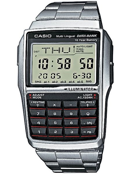 CASIO Quarzuhr CASIO DBC-32D-1AES Collection Datenbank Herrenuhr 37mm CASIO günstig online kaufen