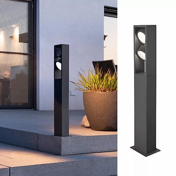 LED Wegeleuchte Eskina in Anthrazit 27W 2400lm IP65 750mm günstig online kaufen
