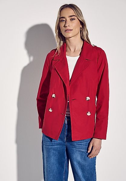 STREET ONE Kurzjacke, ohne Kapuze, mit Reverskragen günstig online kaufen
