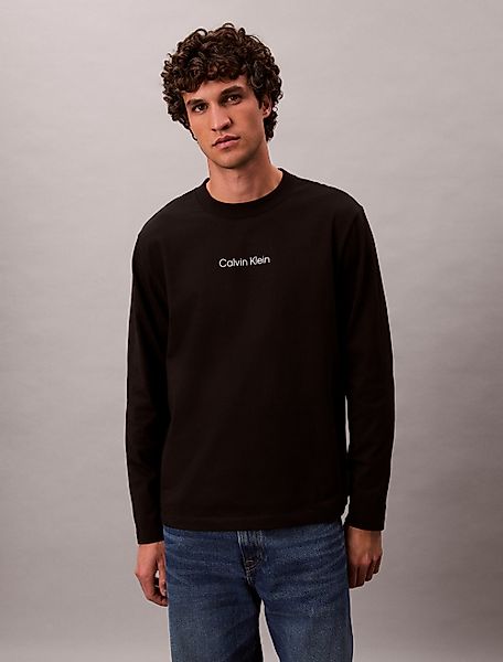 Calvin Klein Langarmshirt LS RLXD STANDARD günstig online kaufen