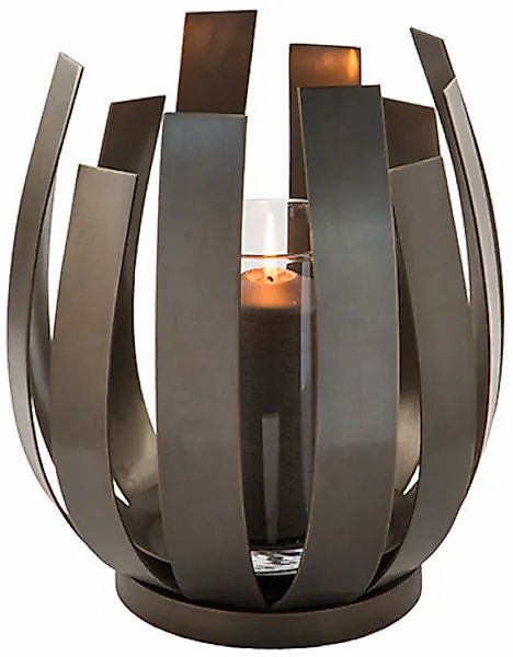 Fink Windlicht »ORFEA, Weihnachtsdeko« aus Edelstahl inkl. Glaszylinder, ve günstig online kaufen