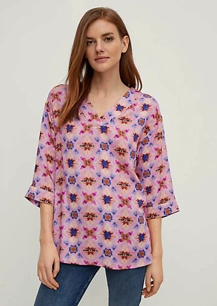 Comma 3/4-Arm-Shirt Lockere Bluse aus Viskose günstig online kaufen