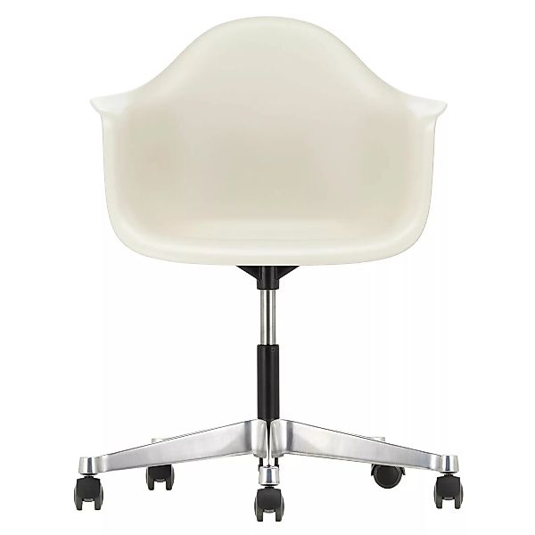 Vitra - Eames Plastic Armchair PACC Bürostuhl - kieselstein/Polypropylen/St günstig online kaufen