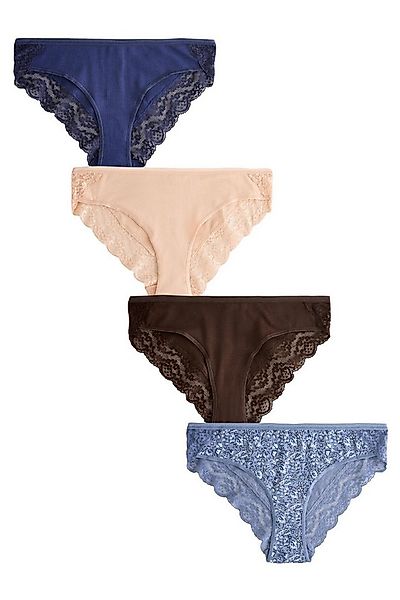 Next Bikinislip Spitzenslips im 4er-Pack, Bikini (4-St) günstig online kaufen