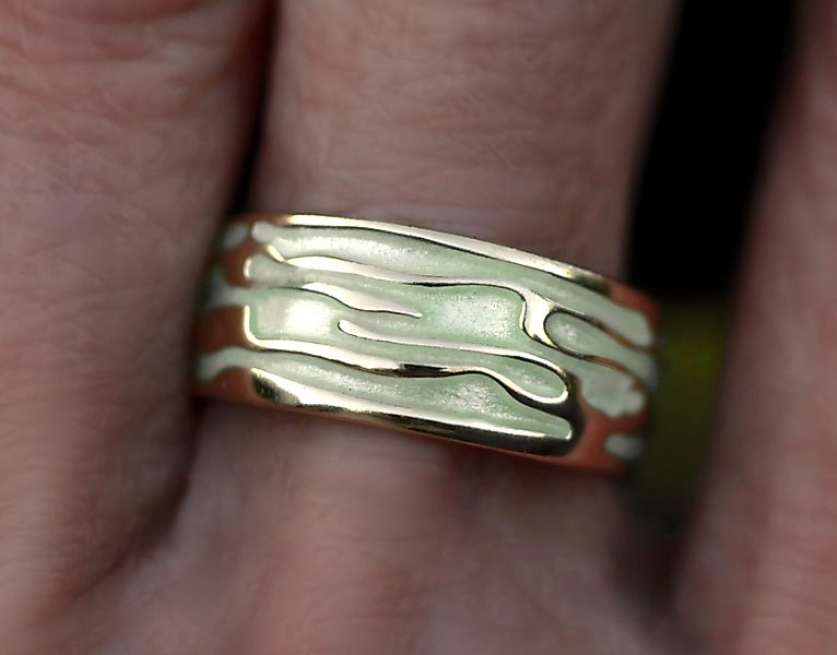 Villa Sorgenfrei Schmuckmanufaktur Silberring Meeres Ring günstig online kaufen