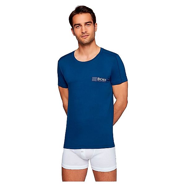 Boss Pure Rundhals-t-shirt Aus Baumwolle XL Medium Blue günstig online kaufen
