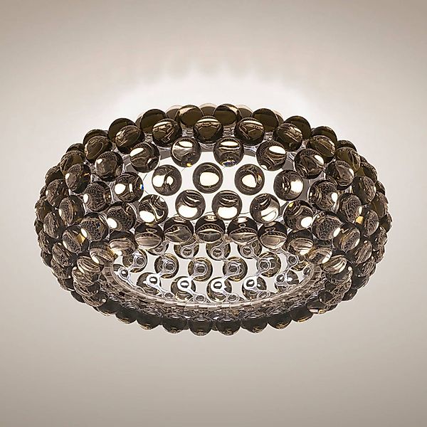 Foscarini Caboche Plus Decke dimmbar rauchgrau günstig online kaufen