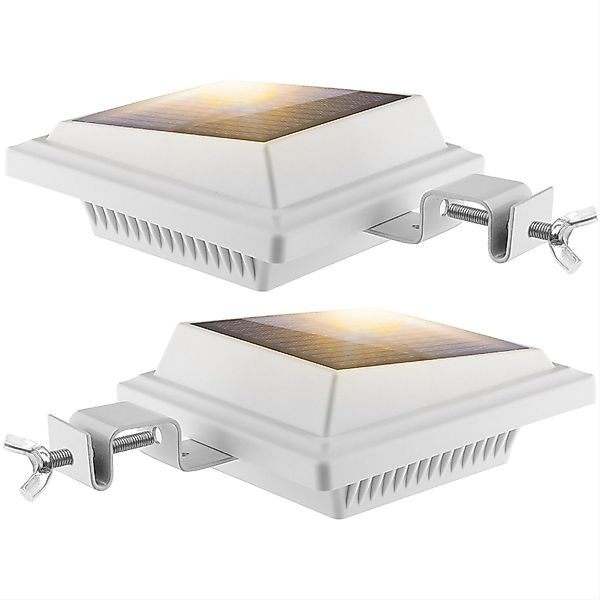 KingLux LED Dachrinnenleuchte Außen 40LEDs Solarlampen günstig online kaufen