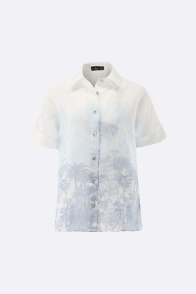 Hemdbluse kurzarm mit Druck günstig online kaufen