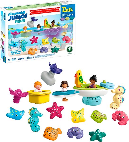 Playmobil® Spielzeug-Adventskalender »Bunter Badespaß, Junior & Tinti (7177 günstig online kaufen