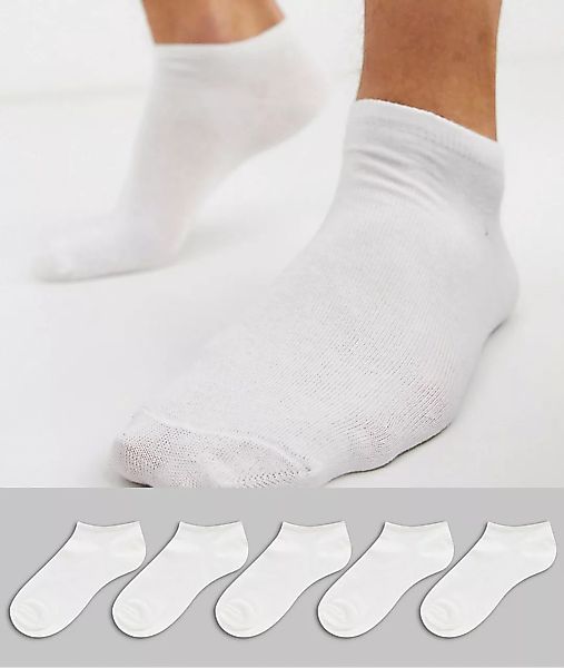 New Look – Weiße Sneaker-Socken günstig online kaufen