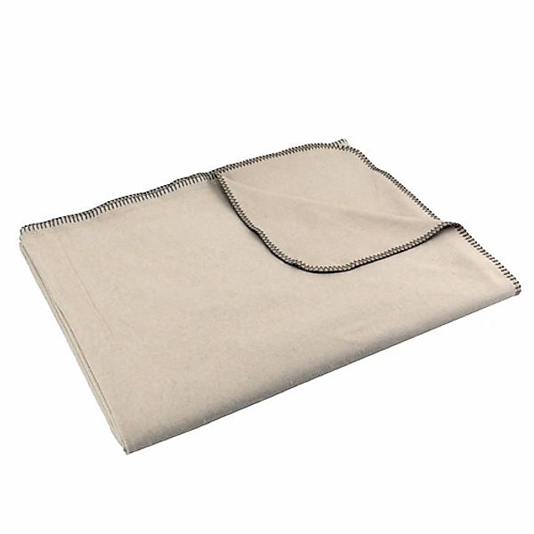 SETEX Wohndecke »Kuscheldecke«, mit Ziernaht in Melange-Optik, Kuscheldecke günstig online kaufen