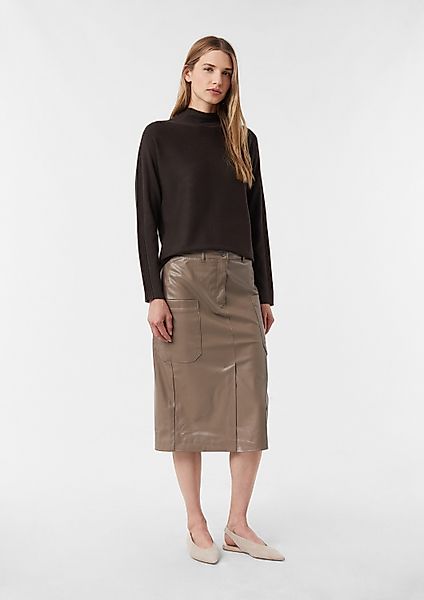 comma Midirock Rock Midirock in Leder-Optik günstig online kaufen