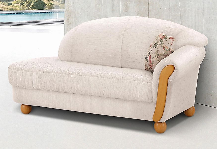 Home affaire Ottomane "Milano, bequemes solitär Sofa im Landhaus-Stil, B/T/ günstig online kaufen