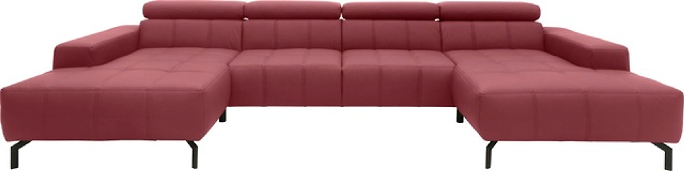 DOMO collection Wohnlandschaft »Cunelli tolle Sitznähte als Designelement, günstig online kaufen