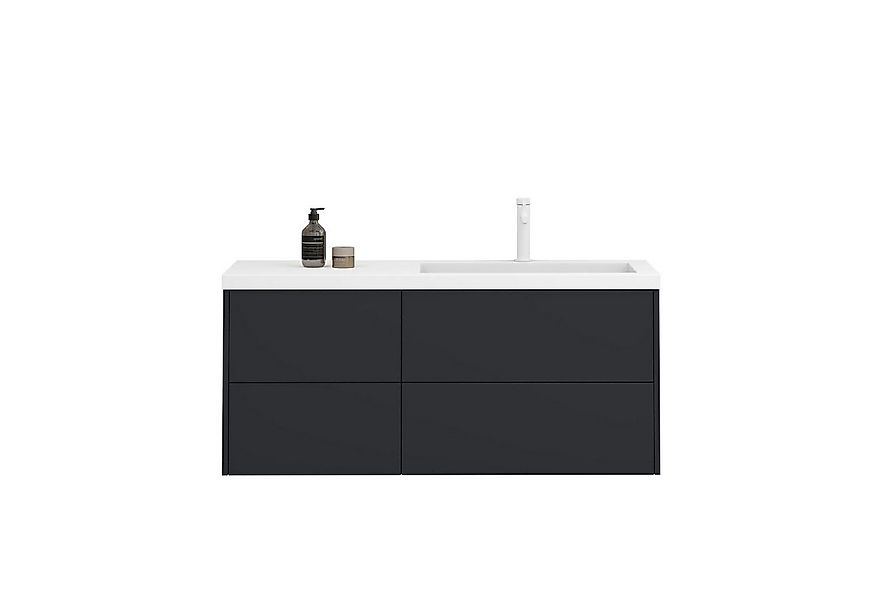 doporro Badmöbel-Set Waschtisch mit Unterschrank aus Holz mit Soft-Close MD günstig online kaufen