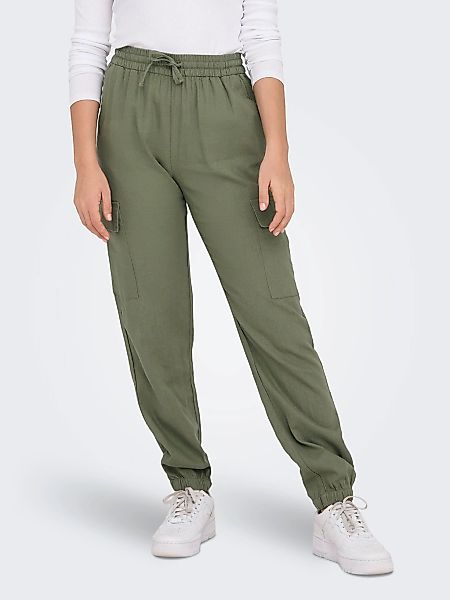 ONLY Cargohose ONLCARO MW LIN PULL-UP günstig online kaufen