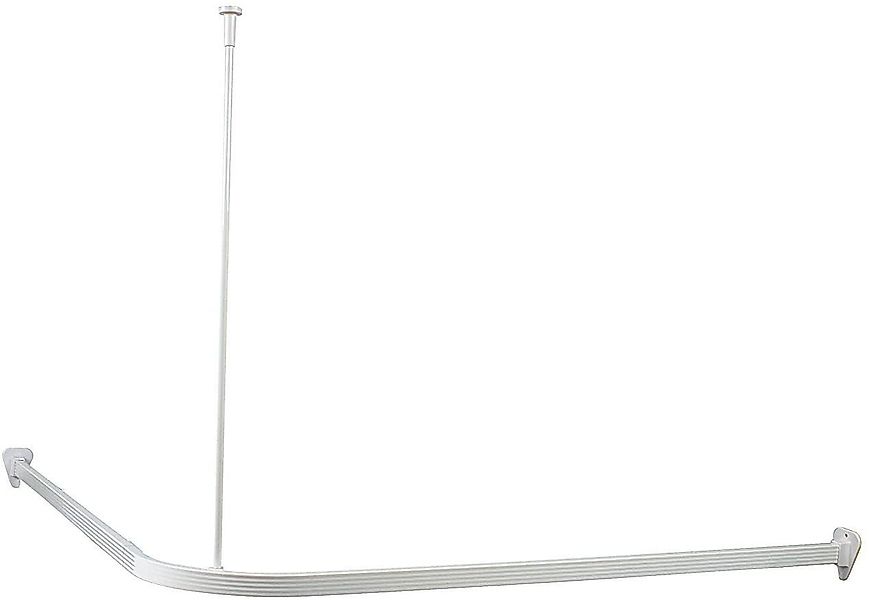 Euroshowers GmbH Duschvorhangstange Duschvorhangstange, Weiß, Duschvorhangh günstig online kaufen