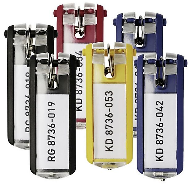DURABLE Schlüsselanhänger Durable Schlüsselanhänger 194927 Key Clip Mehrfar günstig online kaufen